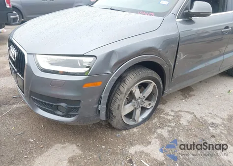 2015 Audi Q3 2.0T Premium Plus from USA, damaged, VIN WA1EFCFS7FR012448